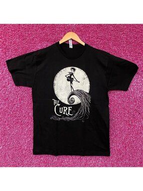 The Cure "Wish" Nightmare Before Christmas Rock Band T-Shirt Large